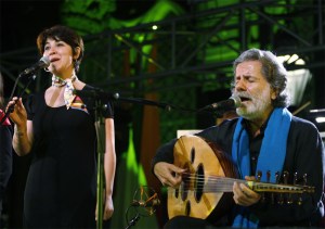 مارسيل خليفة وأميمة الخليل